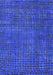 Abstract Blue Modern Rug, abs4378blu