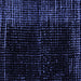 Square Abstract Blue Modern Rug, abs4379blu