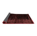 Abstract Red Modern Area Rugs