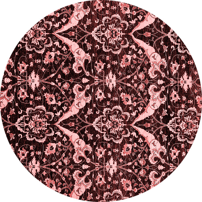 Abstract Red Modern Rug, abs437red