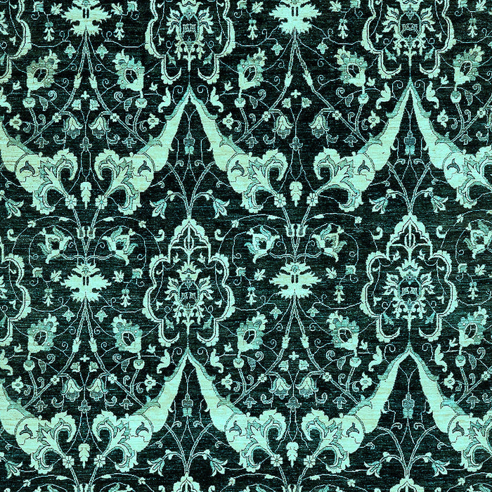 Abstract Light Blue Modern Rug, abs437lblu