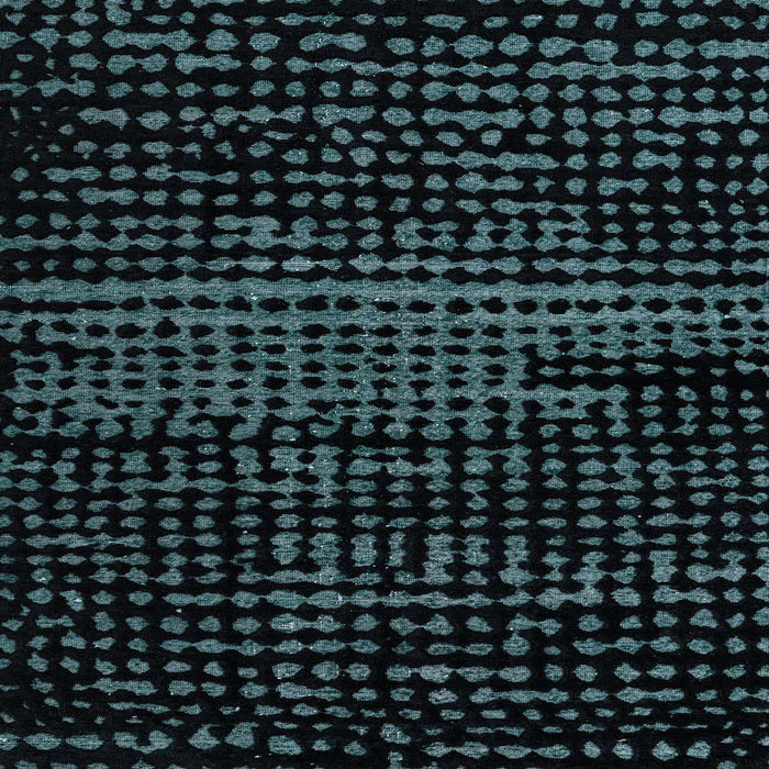 Square Machine Washable Abstract Black Rug, wshabs4380