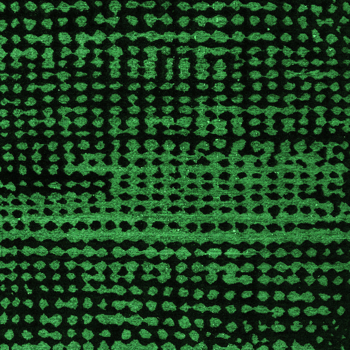 Abstract Green Modern Rug, abs4380grn