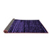 Sideview of Abstract Purple Modern Rug, abs4380pur