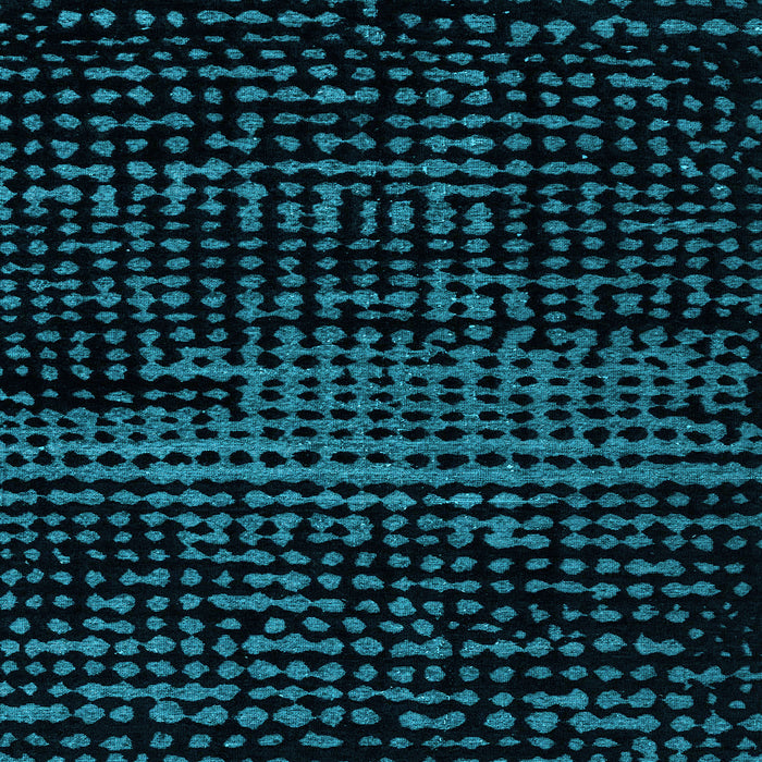 Square Machine Washable Abstract Light Blue Modern Rug, wshabs4380lblu