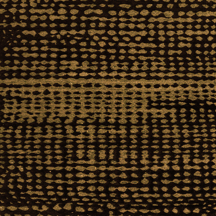 Square Abstract Orange Modern Rug, abs4380org