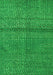 Machine Washable Abstract Green Modern Area Rugs, wshabs4381grn