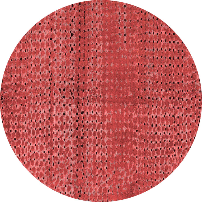 Abstract Red Modern Rug, abs4381red