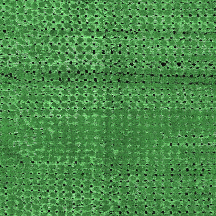 Abstract Emerald Green Modern Rug, abs4381emgrn