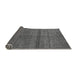 Sideview of Abstract Gray Modern Rug, abs4381gry