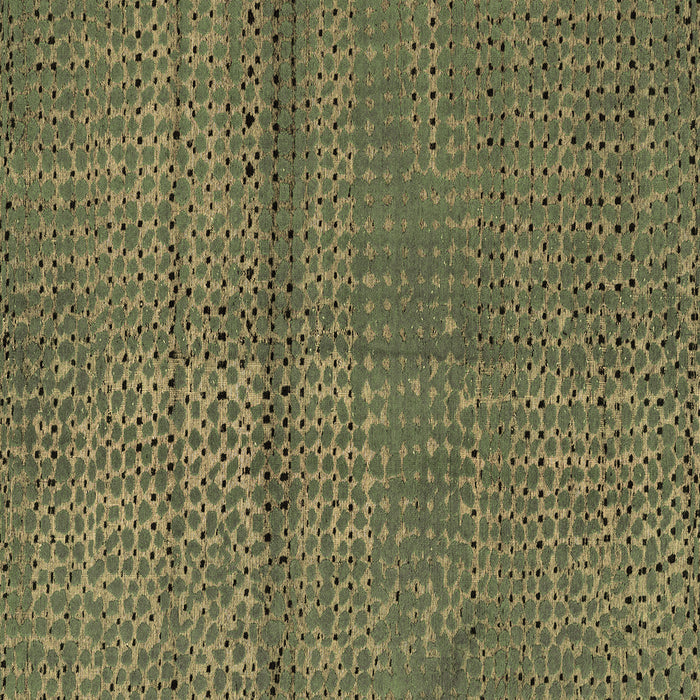 Square Machine Washable Abstract Brown Modern Rug, wshabs4381brn