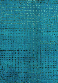 Abstract Turquoise Modern Rug, abs4382turq