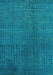 Abstract Turquoise Modern Rug, abs4382turq