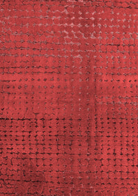 Abstract Red Modern Rug, abs4382red