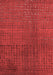 Abstract Red Modern Area Rugs