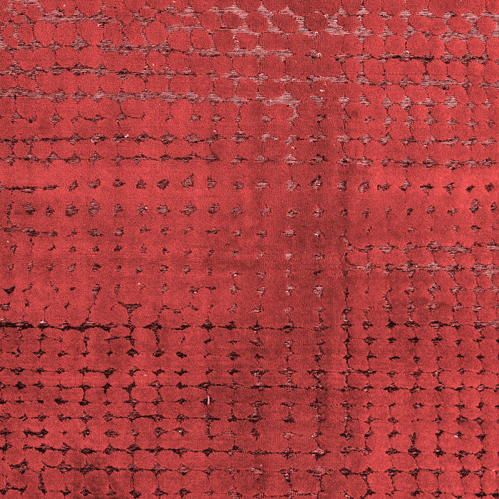 Abstract Red Modern Area Rugs