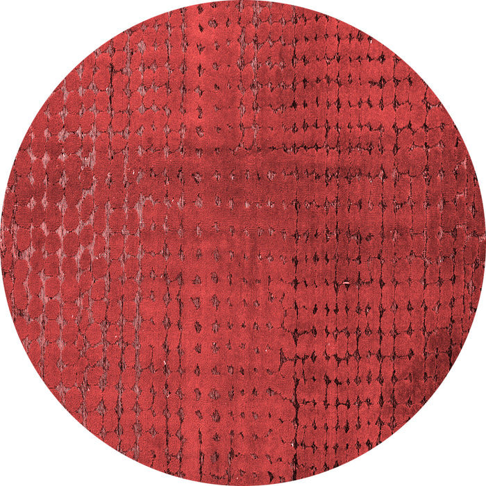 Abstract Red Modern Rug, abs4382red