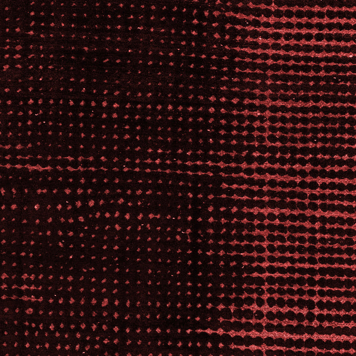 Machine Washable Abstract Red Modern Rug, wshabs4383red