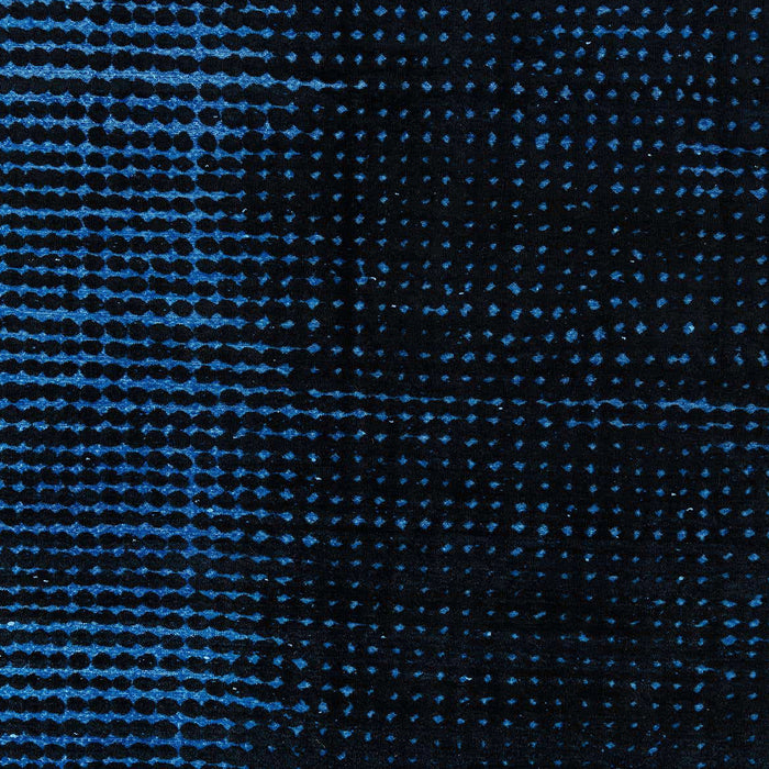 Machine Washable Abstract Black Rug, wshabs4383