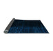 Sideview of Abstract Light Blue Modern Rug, abs4383lblu