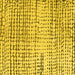 Square Solid Yellow Modern Rug, abs4384yw