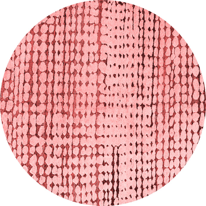Machine Washable Solid Red Modern Rug, wshabs4384red