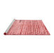 Modern Red Washable Rugs