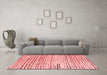 Modern Red Washable Rugs