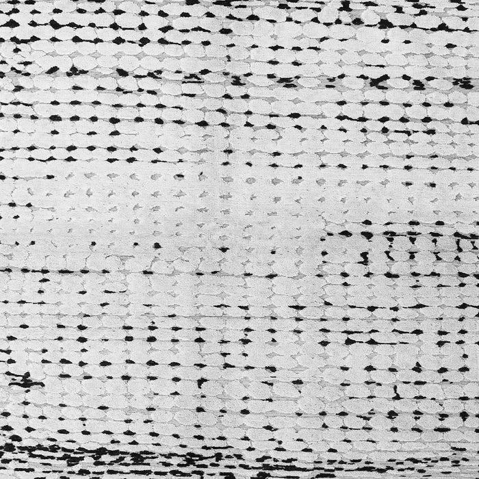 Square Machine Washable Solid Gray Modern Rug, wshabs4385gry