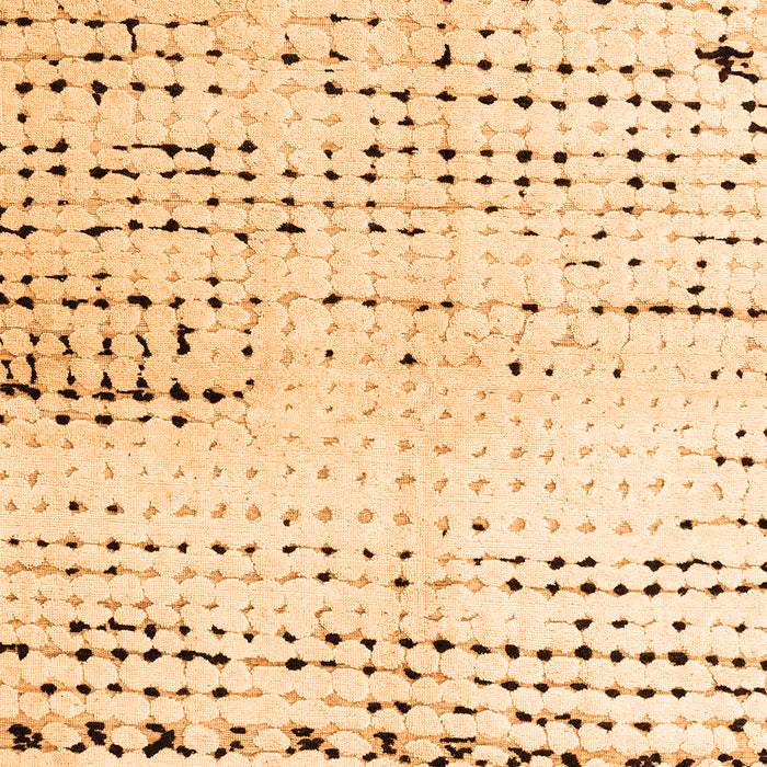 Solid Orange Modern Rug, abs4385org