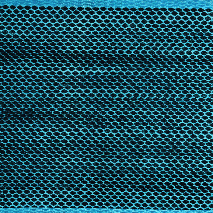 Square Machine Washable Abstract Light Blue Modern Rug, wshabs4386lblu