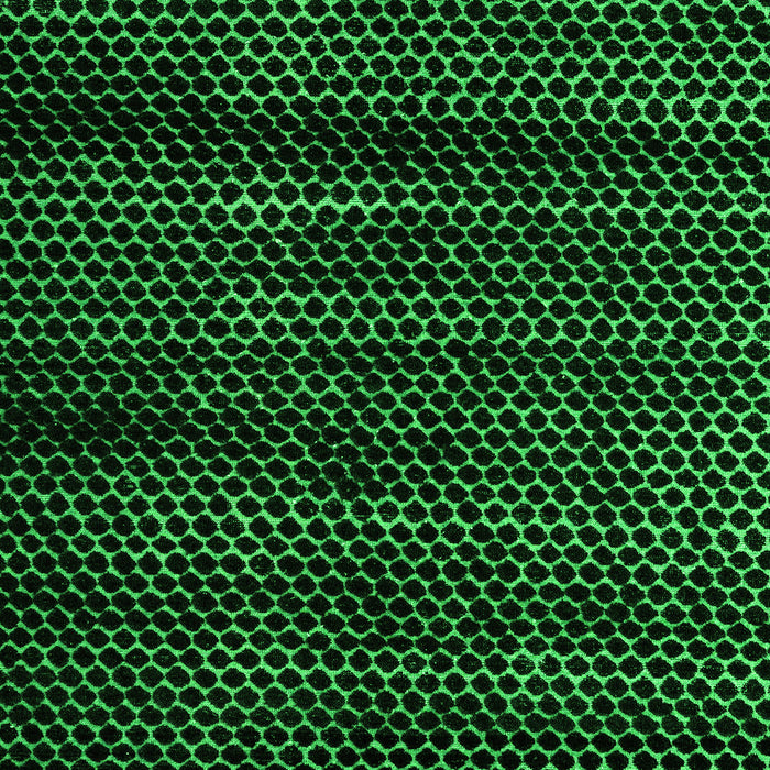 Machine Washable Abstract Green Modern Area Rugs, wshabs4386grn