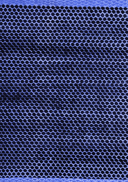 Abstract Blue Modern Rug, abs4386blu