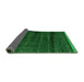 Sideview of Abstract Green Modern Rug, abs4386grn