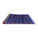 Sideview of Abstract Purple Modern Rug, abs4386pur