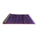 Sideview of Abstract Pink Modern Rug, abs4386pnk