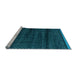 Sideview of Machine Washable Abstract Light Blue Modern Rug, wshabs4386lblu