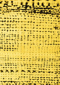 Solid Yellow Modern Rug, abs4387yw