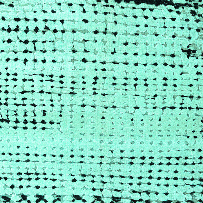 Solid Turquoise Modern Rug, abs4387turq