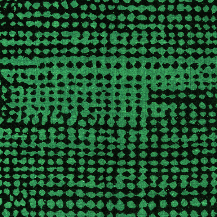 Machine Washable Abstract Green Modern Area Rugs, wshabs4388grn