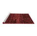 Modern Red Washable Rugs