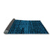 Sideview of Abstract Light Blue Modern Rug, abs4388lblu