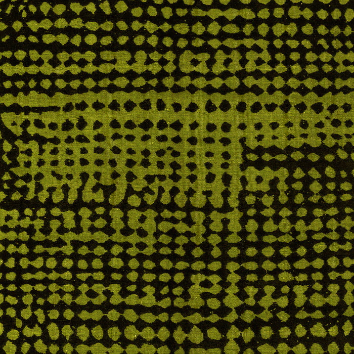 Abstract Yellow Modern Rug, abs4388yw