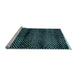 Sideview of Machine Washable Abstract Light Blue Modern Rug, wshabs4389lblu