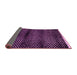 Sideview of Abstract Pink Modern Rug, abs4389pnk