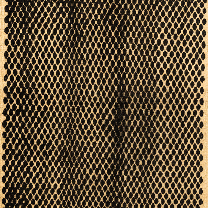 Square Machine Washable Abstract Brown Modern Rug, wshabs4389brn