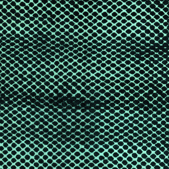 Machine Washable Abstract Turquoise Modern Area Rugs, wshabs4389turq