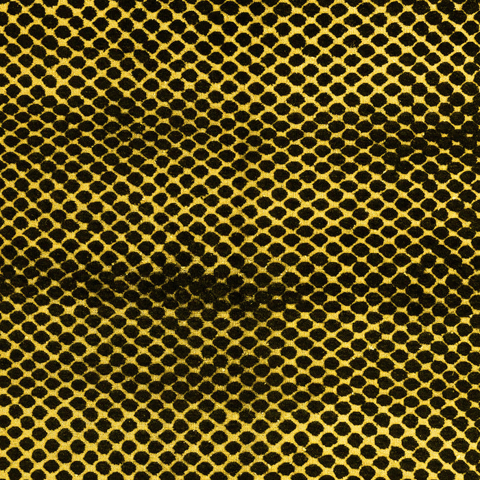 Machine Washable Abstract Yellow Modern Rug, wshabs4389yw