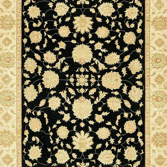 Machine Washable Abstract Mustard Yellow Rug, wshabs438