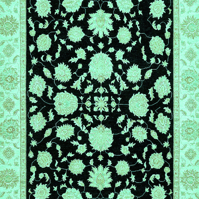 Oriental Turquoise Traditional Rug, abs438turq